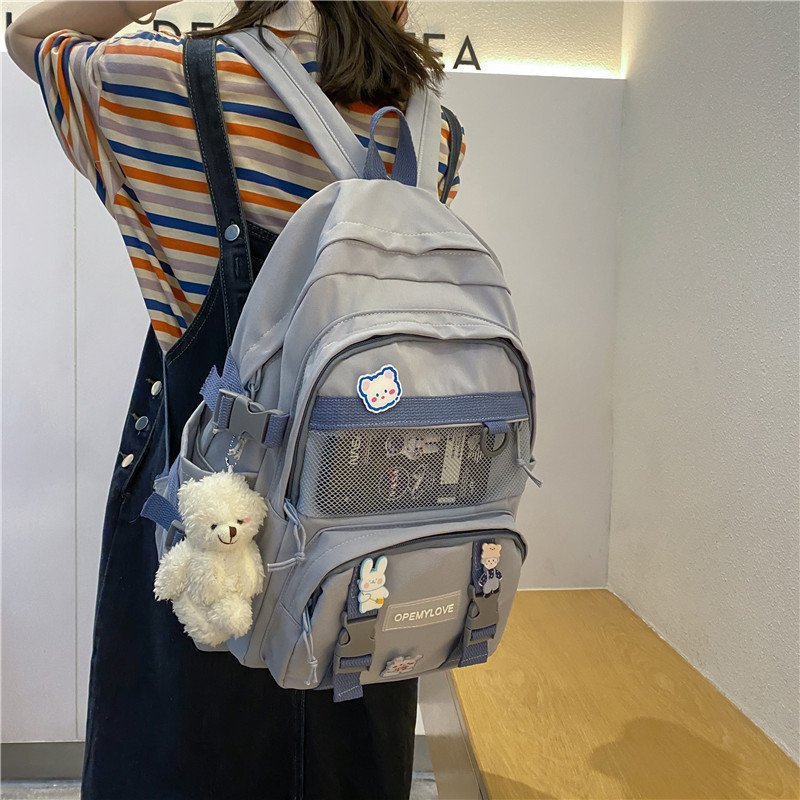 Charming Korean Style Good-looking High College Backpacks