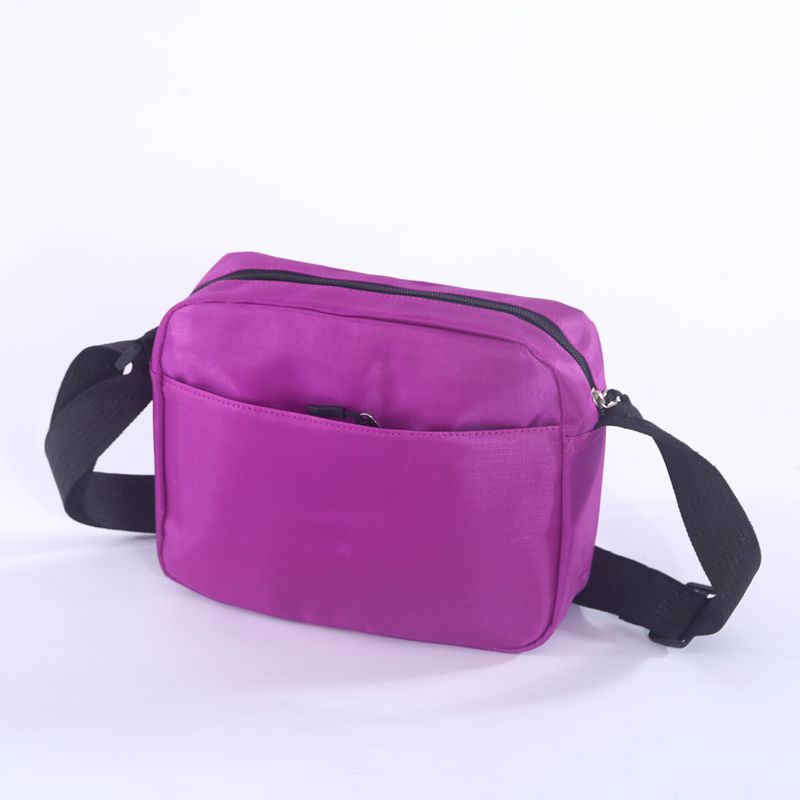 Attractive Solid Color Printed Advertising Unisex Crossbody Bags