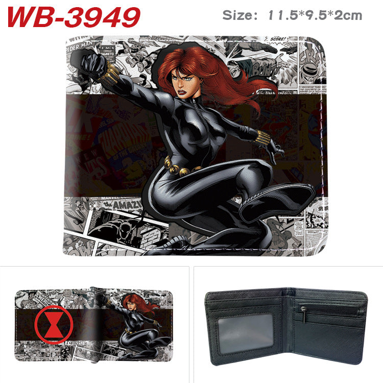 Women's & Men's & Series Super Hero Derivatives Cartoon Full Men's Wallets