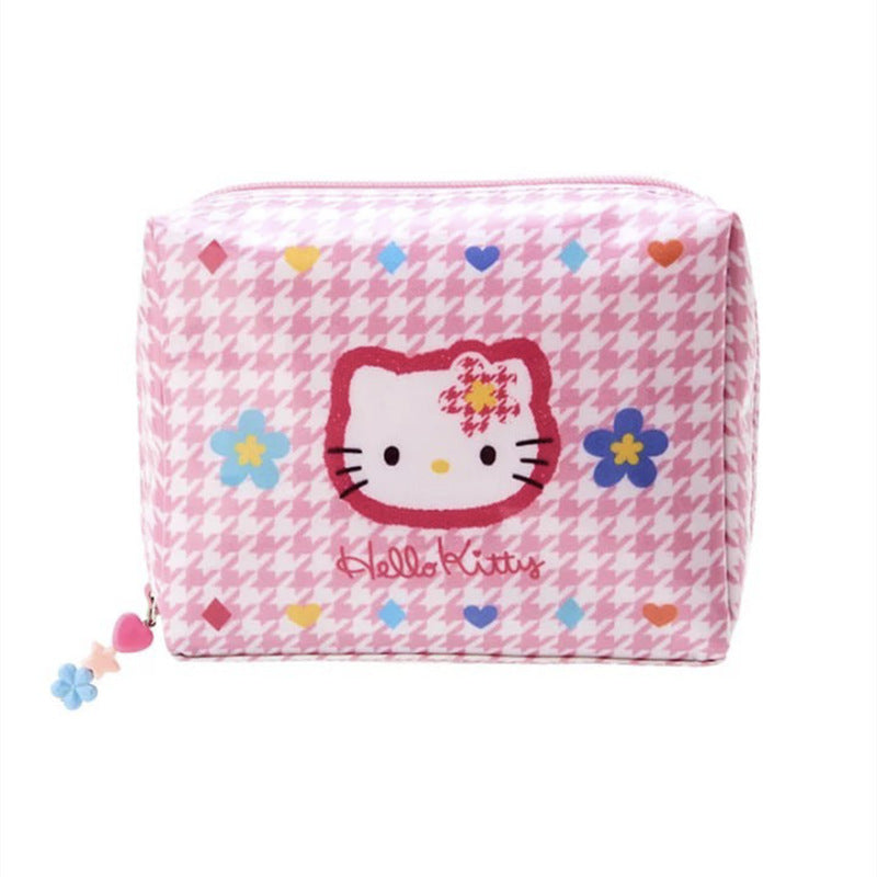 Sacs à cosmétiques imperméables imprimés par dessin animé Clow Hello Kitty