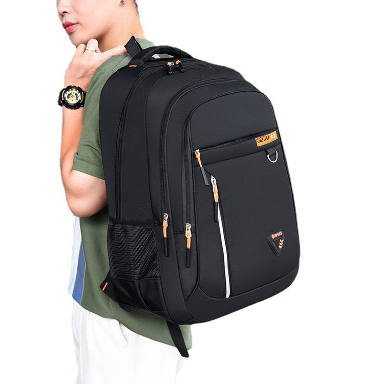 Men's Fashion Trendy Nylon Cloth Large Capacity Backpacks