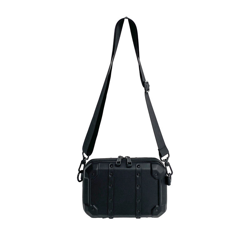 Women's & Men's & Rivets Box Simple Trendy Cool Men's Shoulder Bags