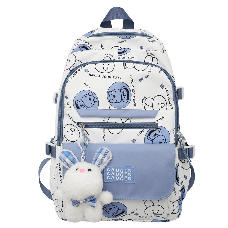 Senior High Female Korean Style Simple Backpacks