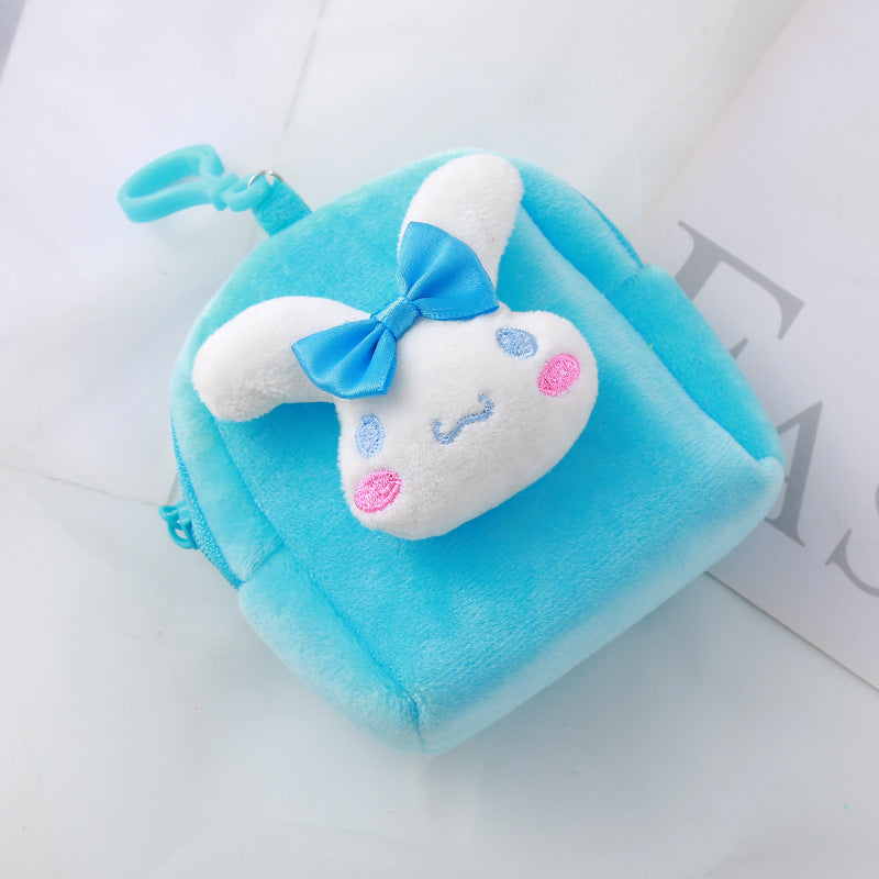 Cartoon Three-dimensional Small Plush Creative Pendant Coin Purses