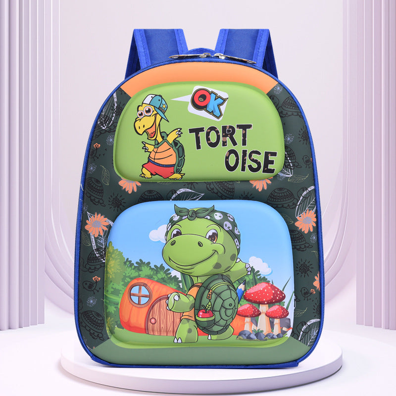 Children's Cartoon Animation Boys Eggshell Leisure Children's Backpacks