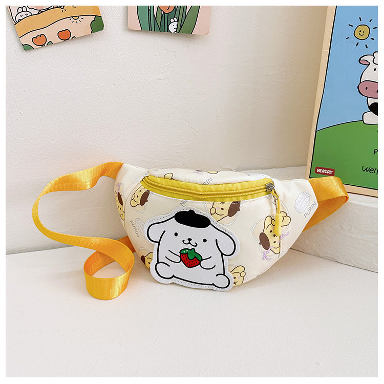 Children's Fashion Pockets Clow Cute Cartoon Small Children's Waist Packs