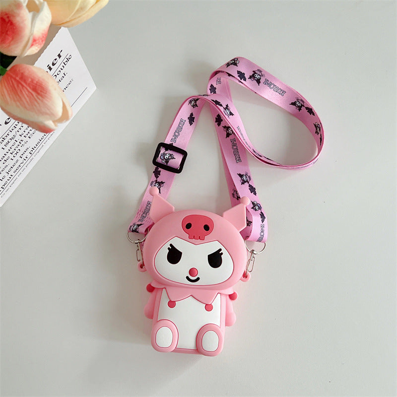 Stall Cartoon Silicone Soft Western Style Coin Purses