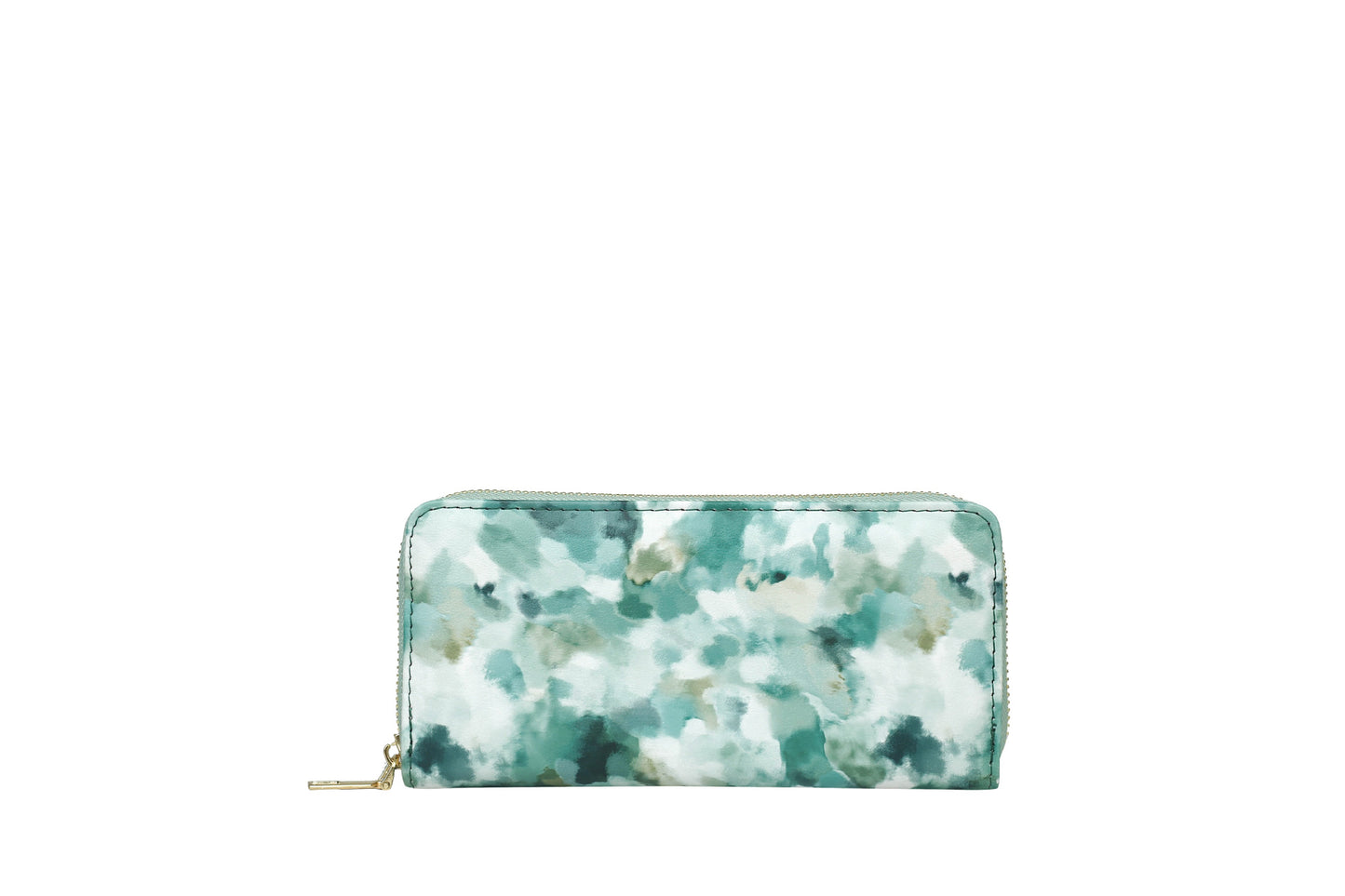 Women's Long Marbling Simple Hand-held Zipper Fashion Purses