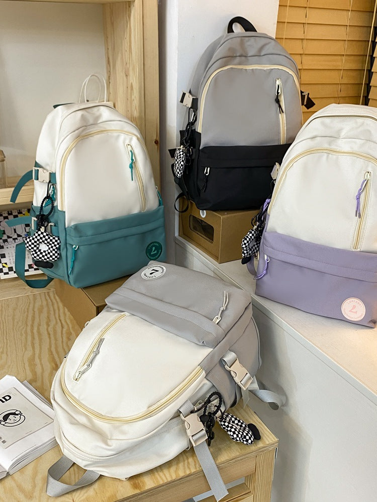 Style Preppy Large Capacity Female Junior Backpacks