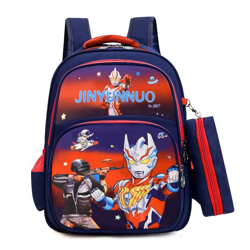 Children's Boys Toddler Cartoon Cute Stylish Lightweight Kindergarten School Bags