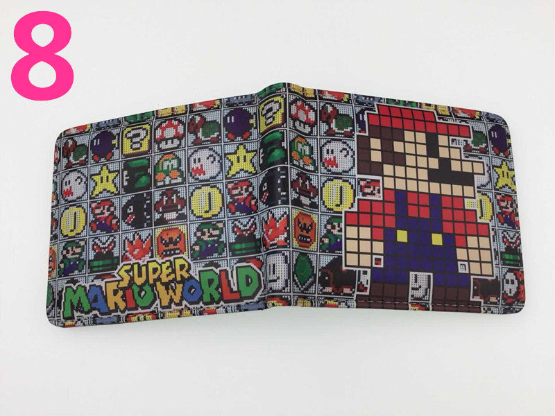 Super Mary Game Anime Peripheral Mario Coin Purses