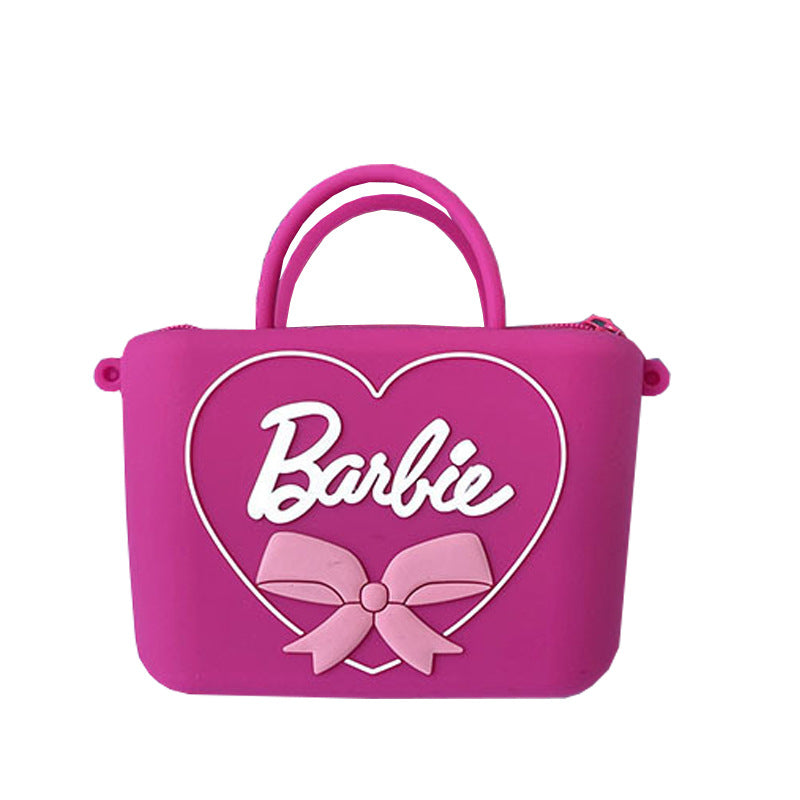 Porte-monnaie pour enfants, une pièce, Barbie Love, petit dessin animé mignon