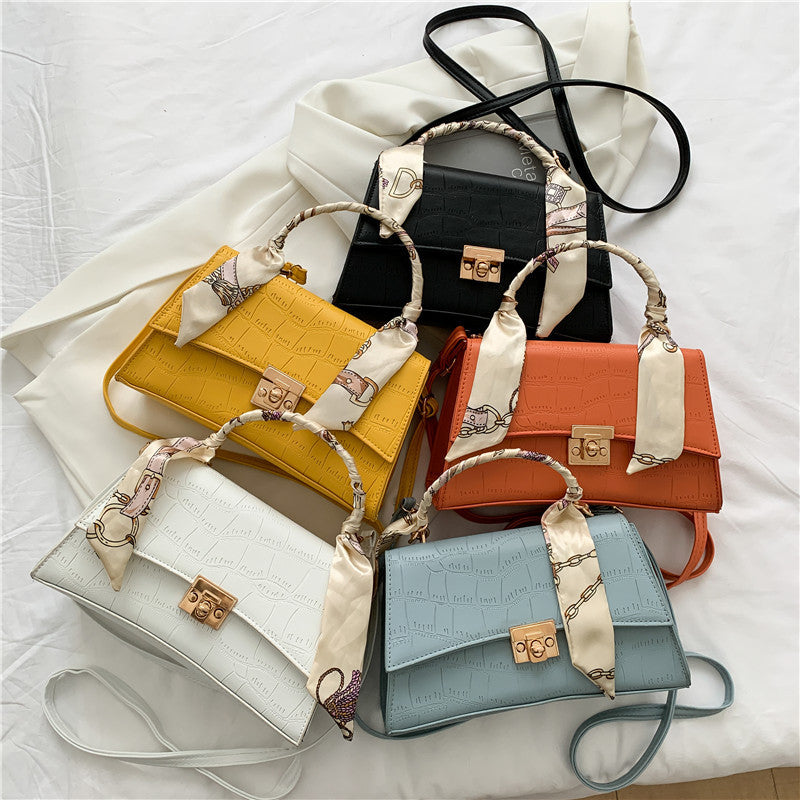 Women's Summer Fashion Small Solid Color Square Shoulder Bags