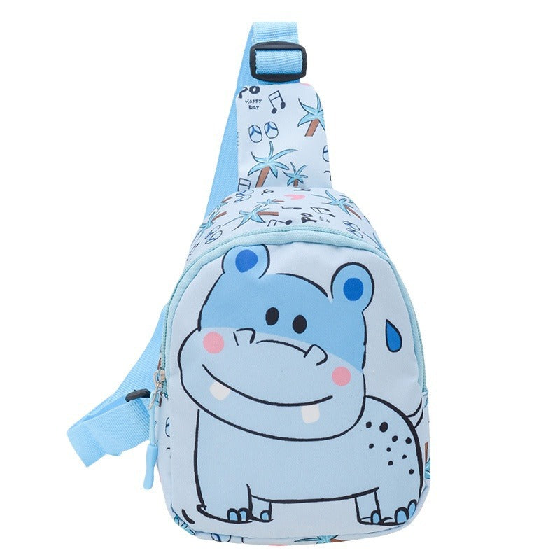 Children's Cute Cartoon Boys Simple Single Change Children's Waist Packs