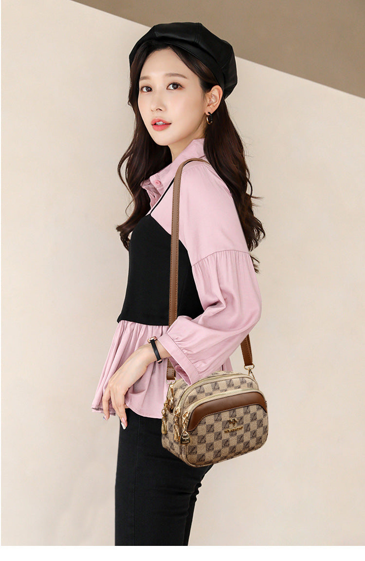 Women's Trendy Fashionable Mother Light Luxury Crossbody Bags