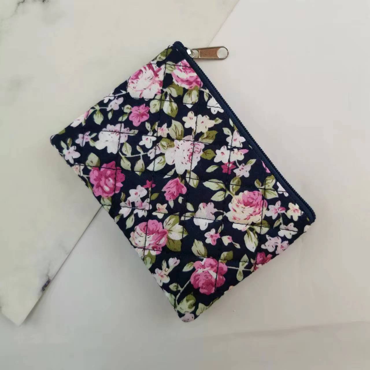 Women's Korean Style Fabric Short Simple Cute Coin Purses