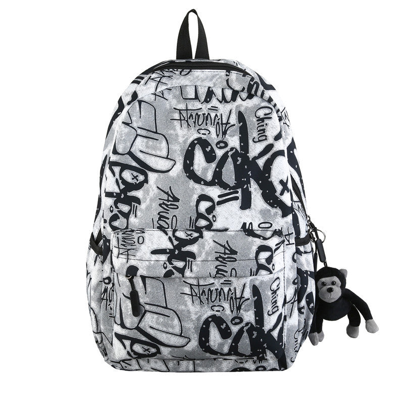 Female Iti Printing Korean Style Fashion Backpacks