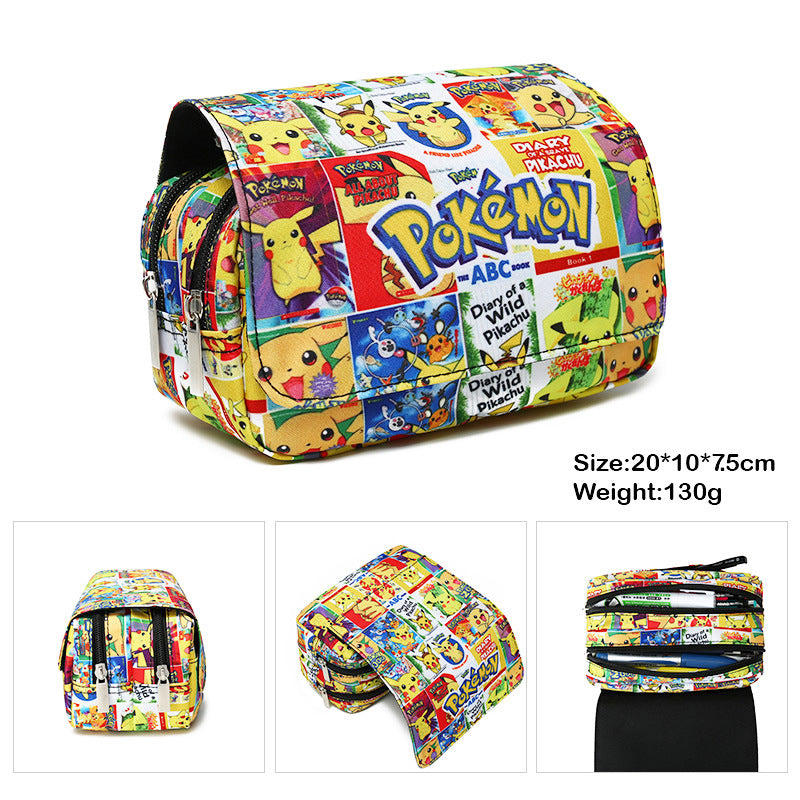 Elf Pencil Stationery Box Primary Secondary Elementary School Students' Schoolbags