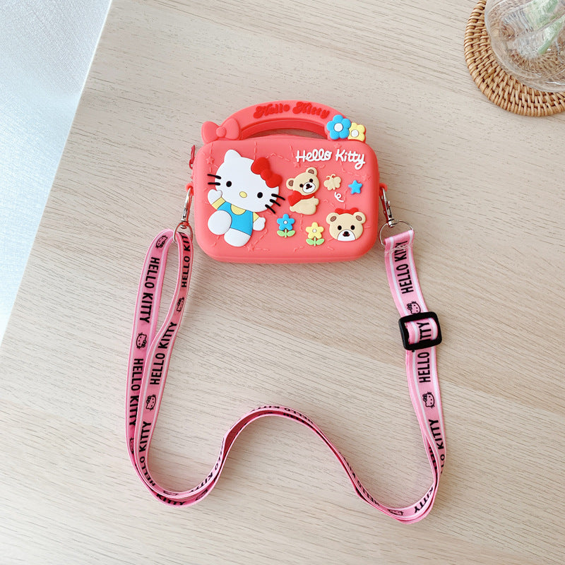 Children's Cute Cartoon Small Mini Silicone Melody Coin Purses