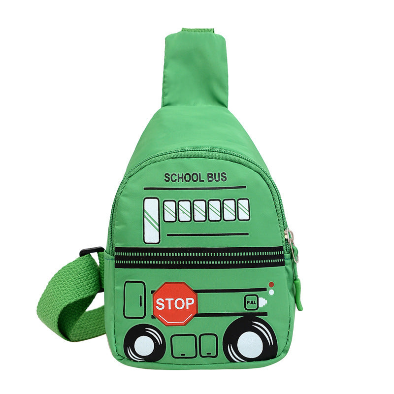 Voiture de dessin animé pour enfants Iti garçons beaux petits sacs de taille pour enfants