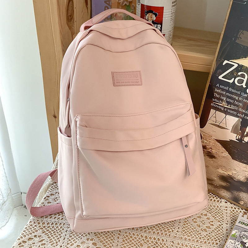 High Junior Female Simple Custom Good-looking Middle School Students' Schoolbags