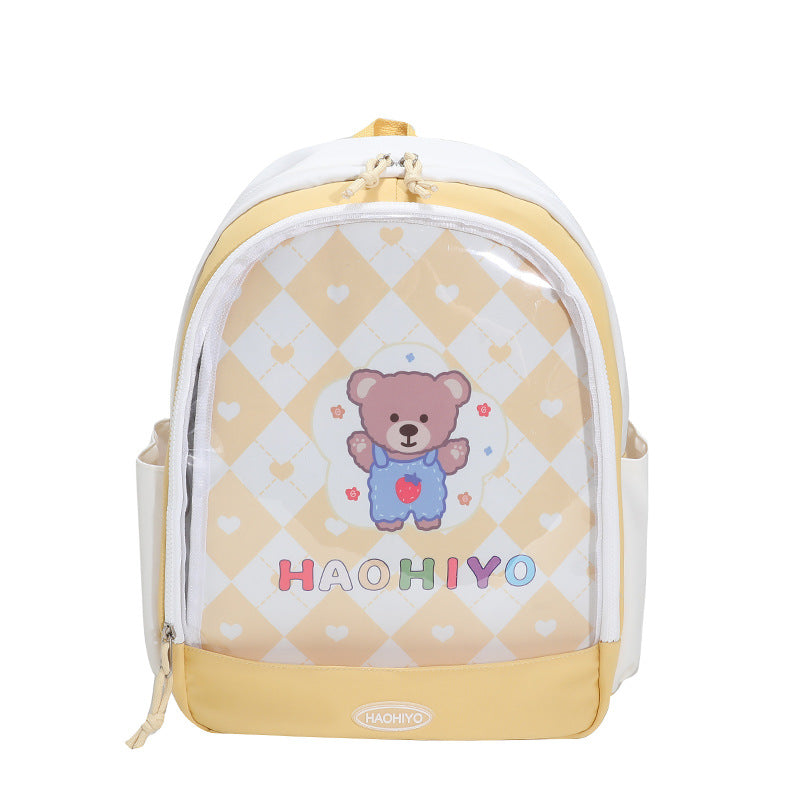 Style féminin frais mignon Junior classe collégiens cartables