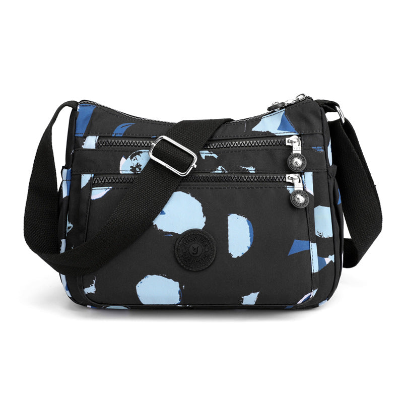 Women's Nylon Urban Simple Cloth Printed Small Shoulder Bags