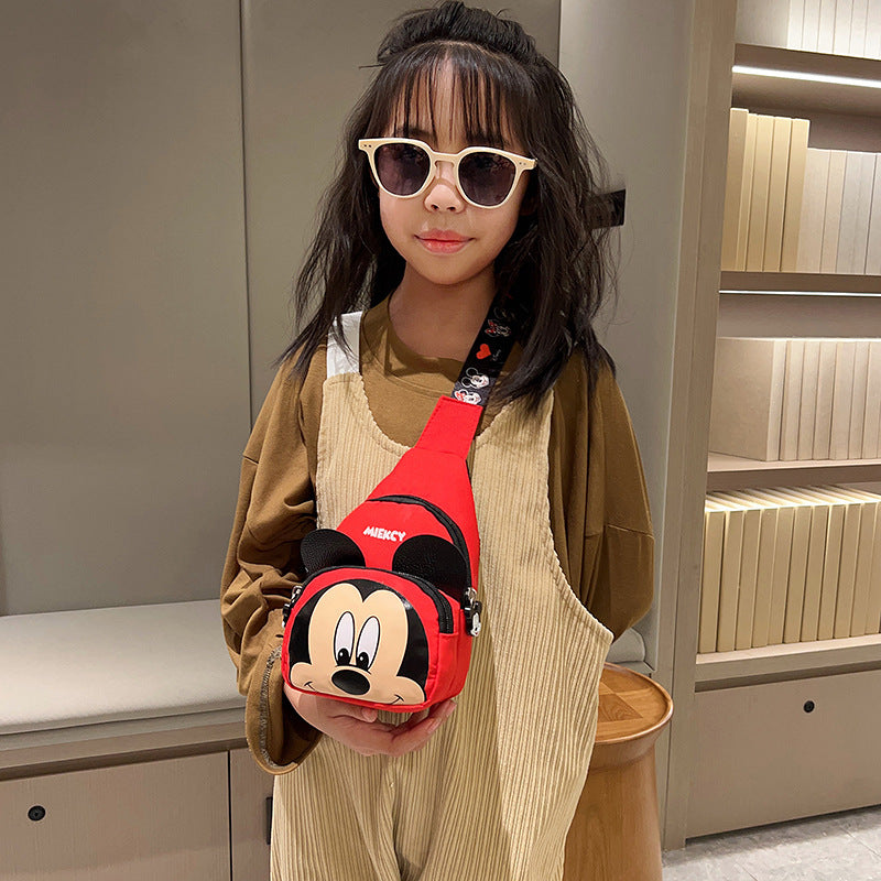 Children's Cartoon Cute Mickey Minnie Fashion Children's Waist Packs