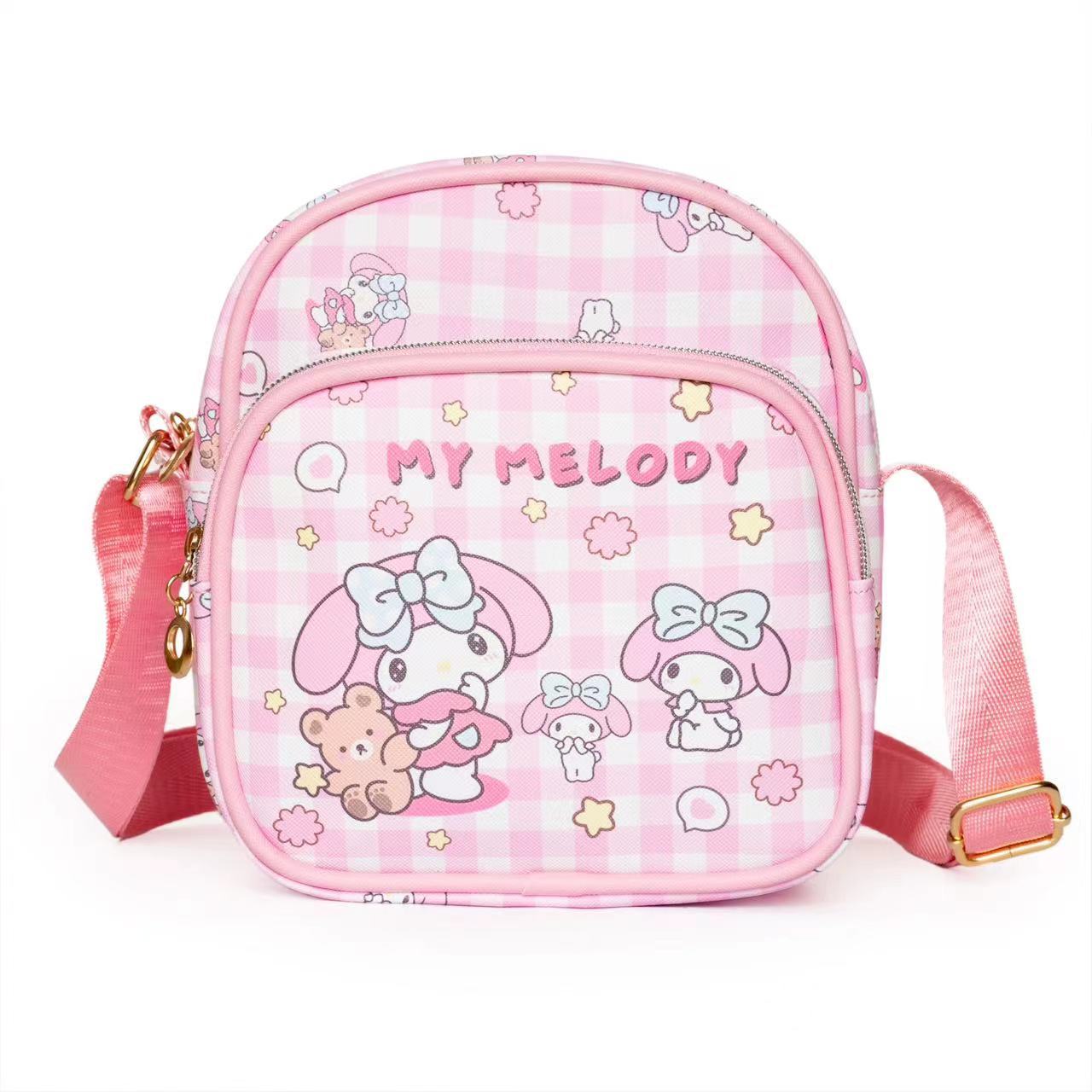 Children's Cute Melody Clow White Mini Children's Shoulder Bags