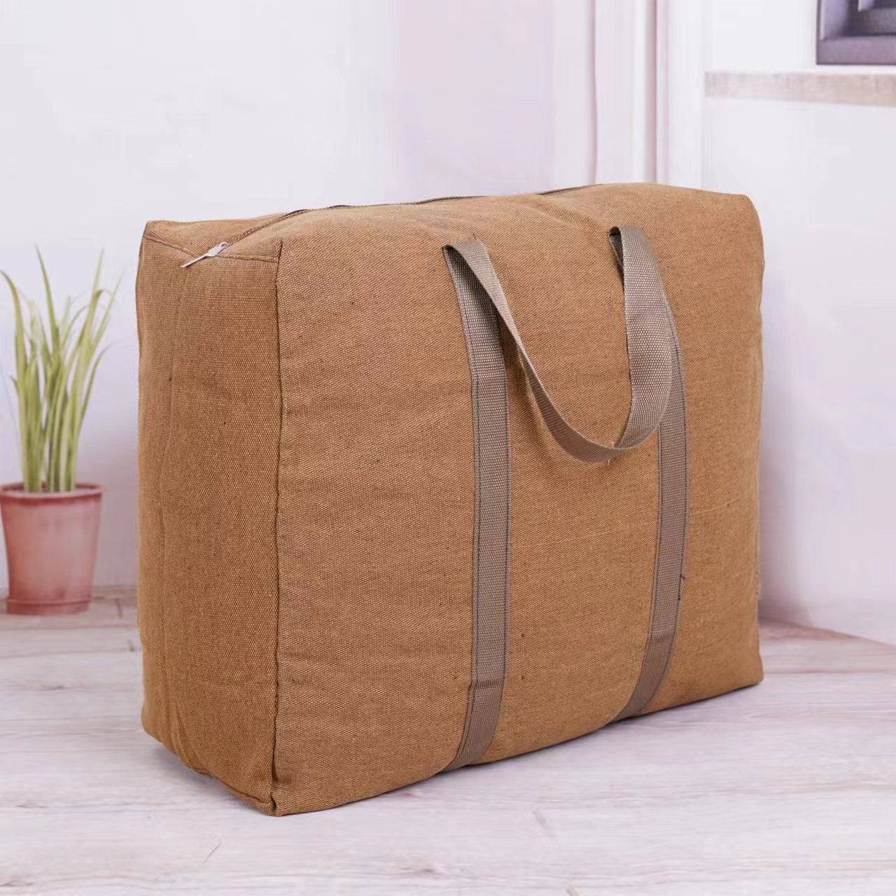 Large Thick Canvas Quilt Buggy Portable Travel Bags