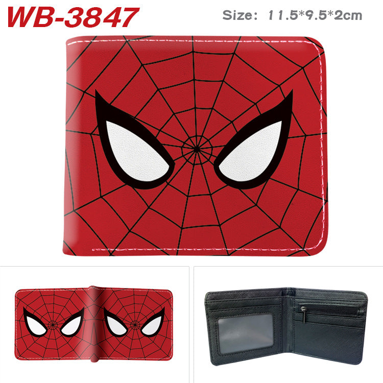 Women's & Men's & Series Super Hero Derivatives Cartoon Full Men's Wallets