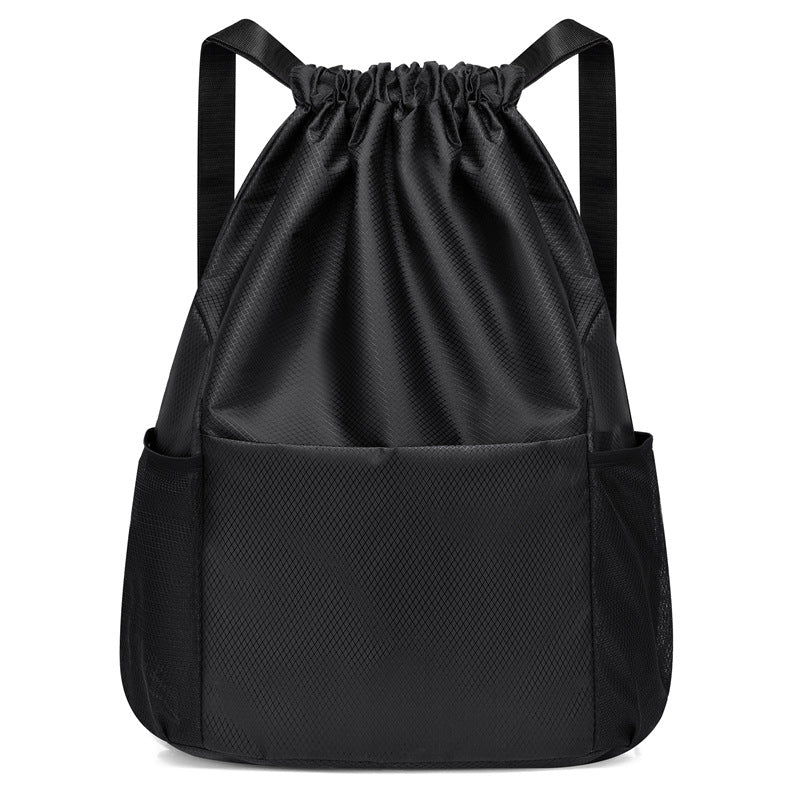 Women's Basketball Fashion Trend Lightweight Drawstring Pocket Backpacks