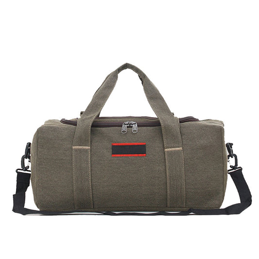 Men's Large Capacity Canvas Hand-held Moving Packaging Travel Bags