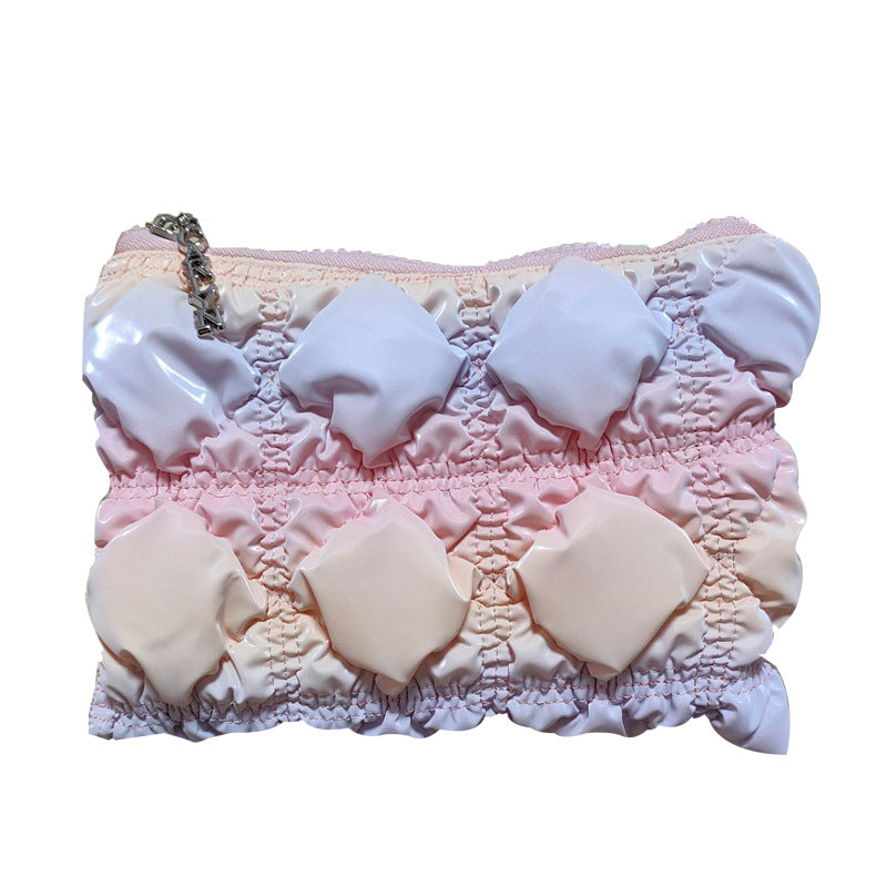 Classic Style Embroidery Thread Diamond Small Coin Purses