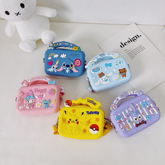 Children's Korean Fashion Sweet Small Cartoon Cute Children's Shoulder Bags