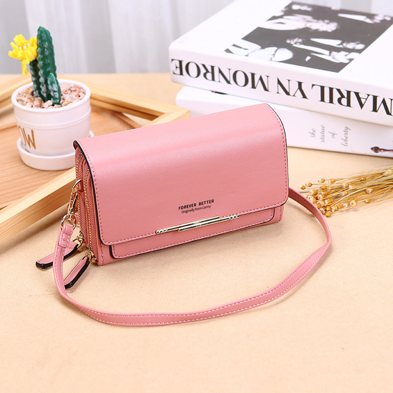 Women's Popular Stylish Korean Mid-length Clutch Purses