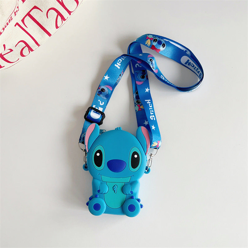 Cartoon Change Silicone Stitch Style Boy Purses