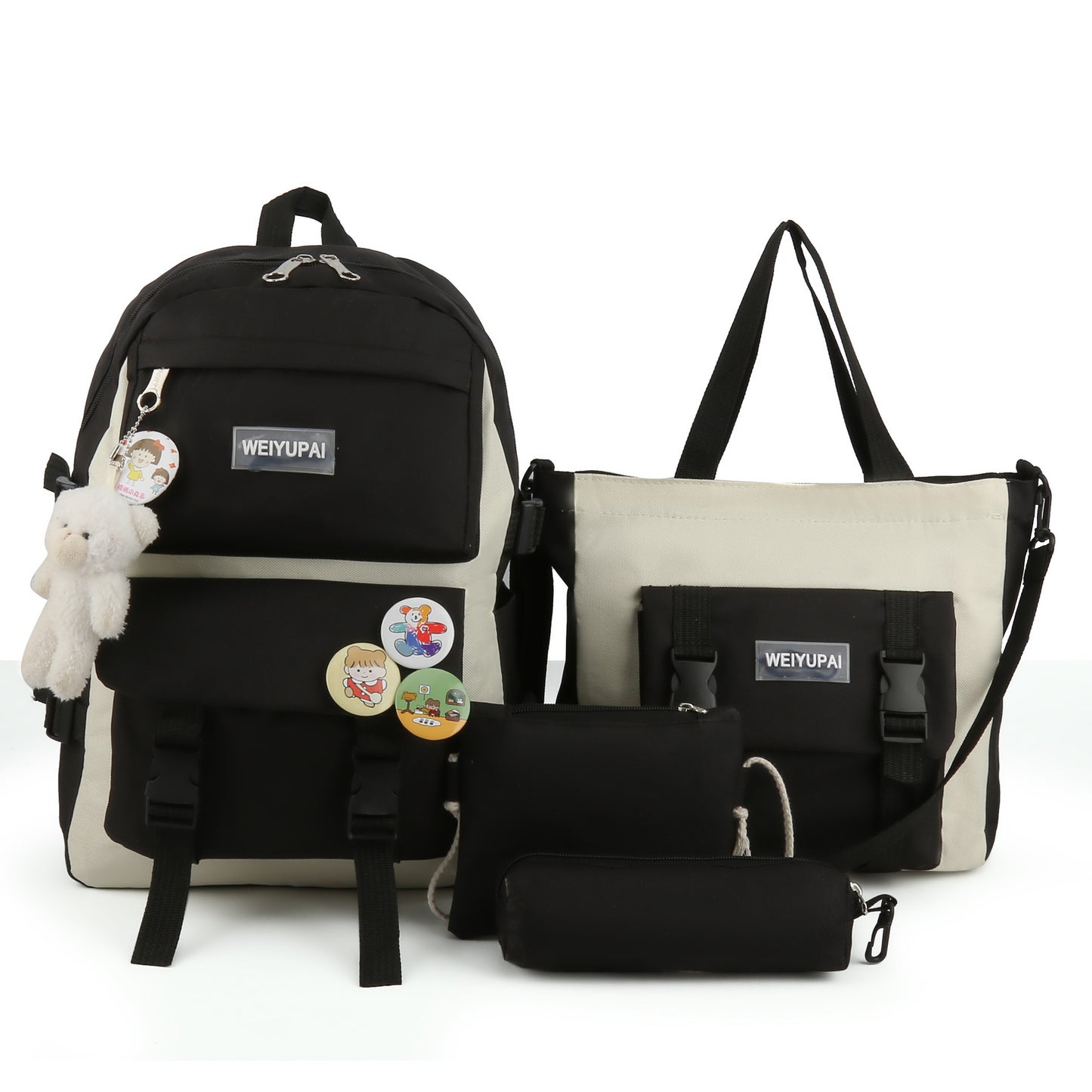 Canvas Korean Fashion The Campus Of Backpacks