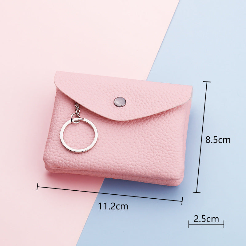 Women's Simple Pocket Small Mini Zipper Coin Purses