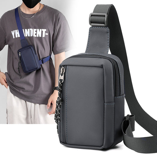 Men's Fashion Street Mini Simple Pannier Men's Messenger Bags