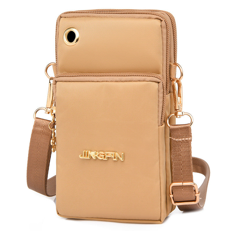 Women's Mobile Mini Summer Single Canvas Vertical Phone Bags