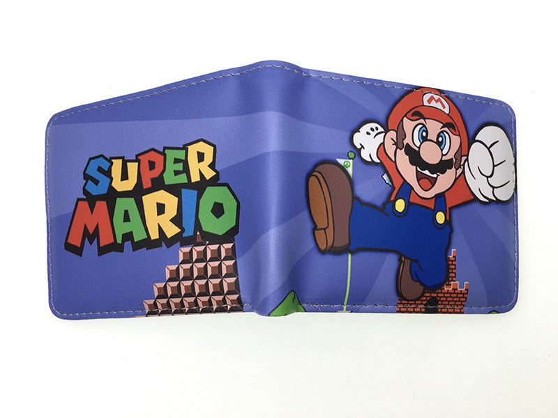 Super Mary Short Mario Unisex Leather Ladies Wallets