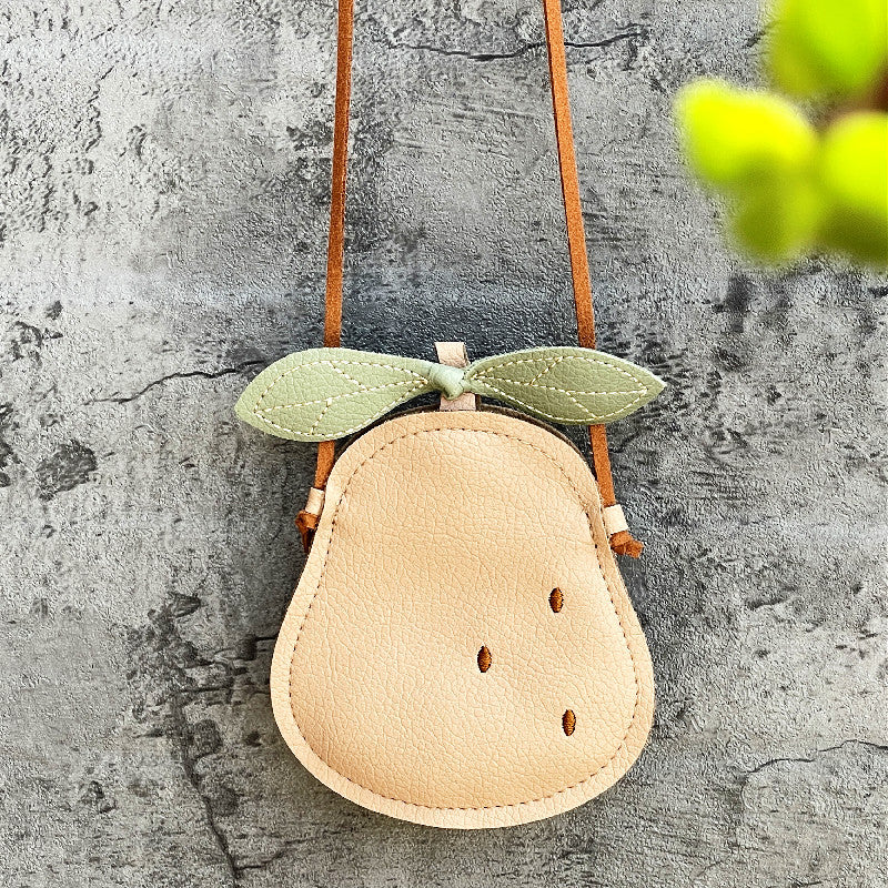 Children's Korean Style Lychee Pattern Soft Feel Children's Coin Purse