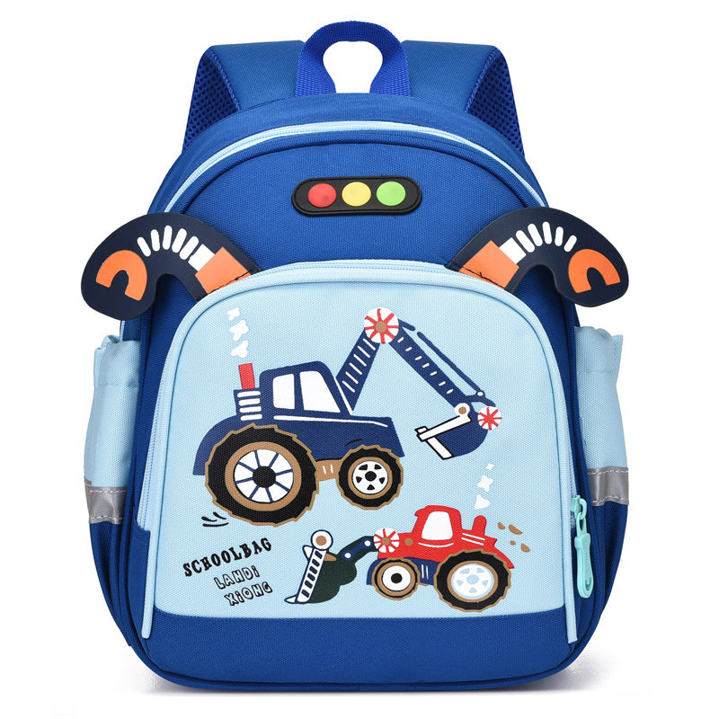 Children's Cool Boys Cute Cartoon Trendy Kindergarten School Bags