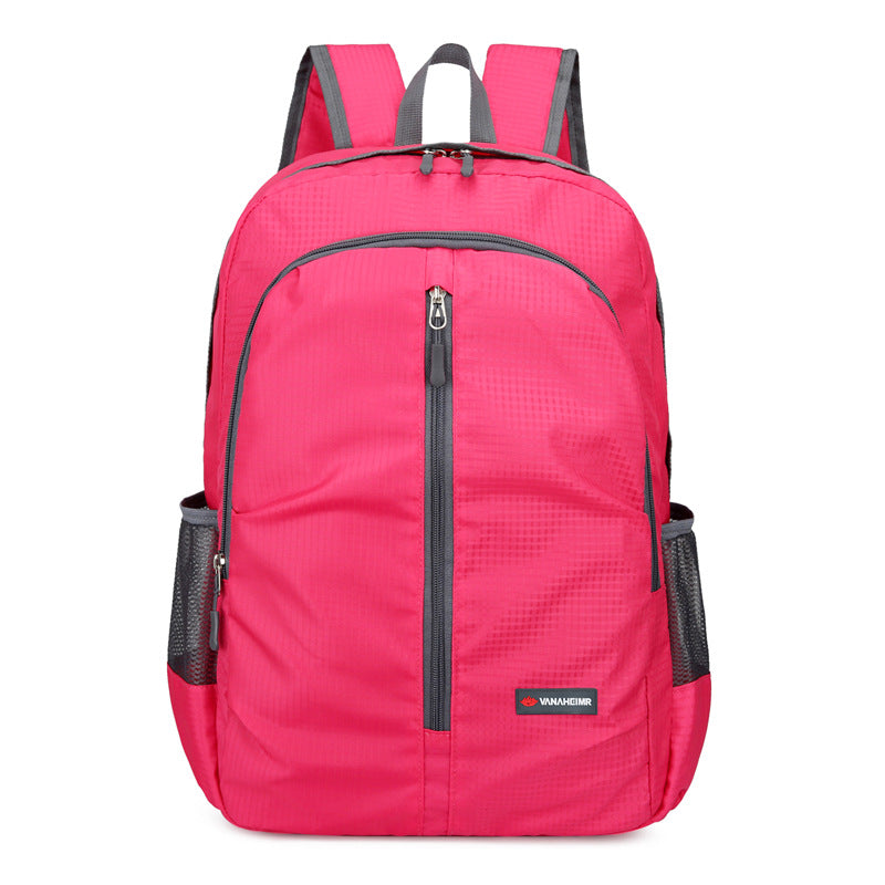 Summer Leisure Lightweight Large Capacity Folding Sports Backpacks