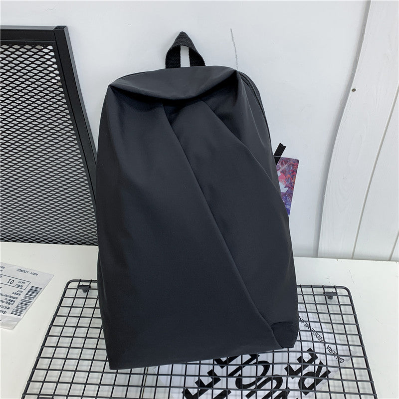 Men's Simple Korean Style Fashion Trend Early High Backpacks