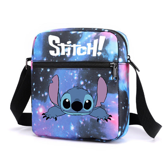 Comfortable Graceful Star Stitch Lunch Box Elementary School Students' Schoolbags