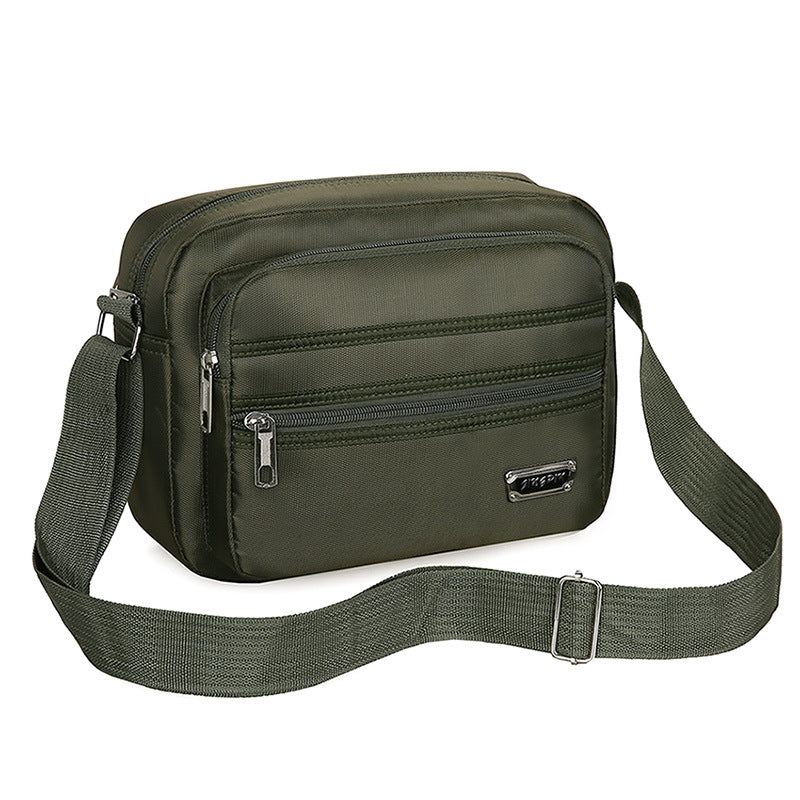 Women's & Men's & Business Nylon Canvas Cash Collecting Men's Messenger Bags