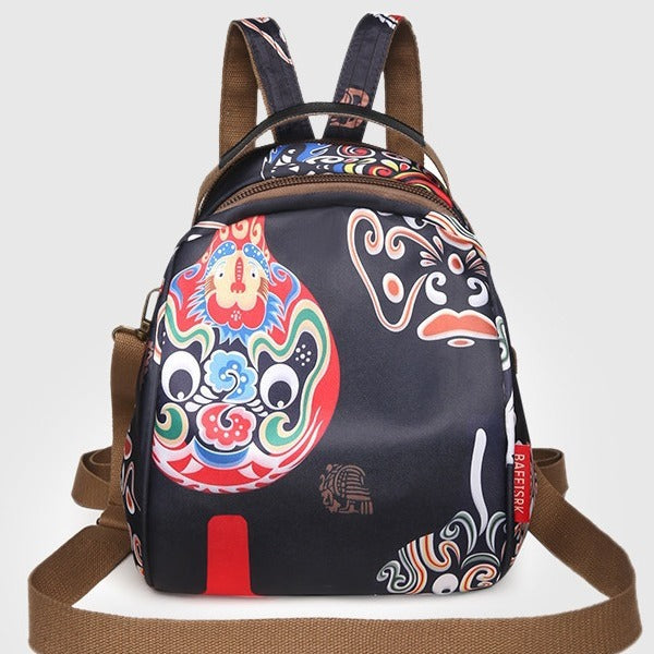 Women's Ancient Style Chinese Fashion Business Trip Backpacks