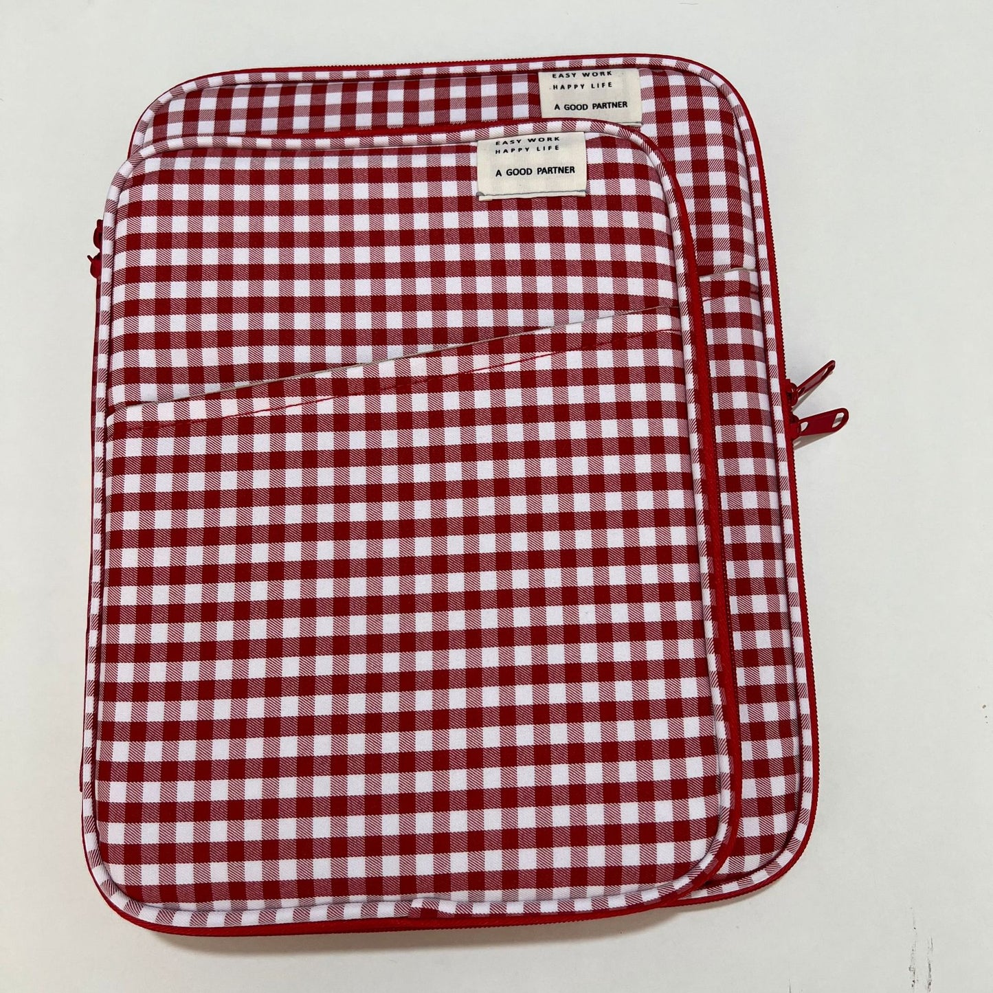 Attractive Stylish Plaid Pc Apple Sleeve Tablet Bags